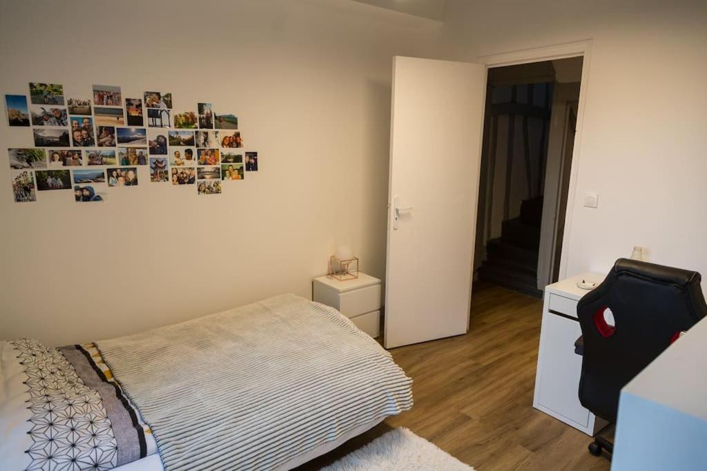 Maison De Ville Calme Rouen St.Paul 2Ch Proche Chu Eksteriør bilde